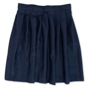 French Toast Kids Girls Navy Blue Pleated School Uniform Skirt‎ Size 12